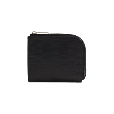 Pre-owned Kith Monogram Vachetta Zip Wallet 'black' | Men's Size Onesize