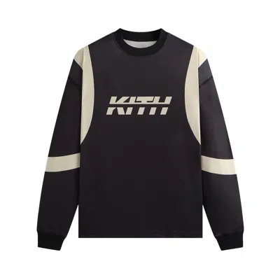 Pre-owned Kith Moto Racer Long-sleeve Leonard Tee 'black' | Men's Size Xxl
