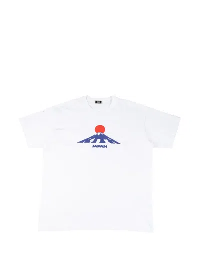 Kith Mount Fuji Graphic-print T-shirt In White