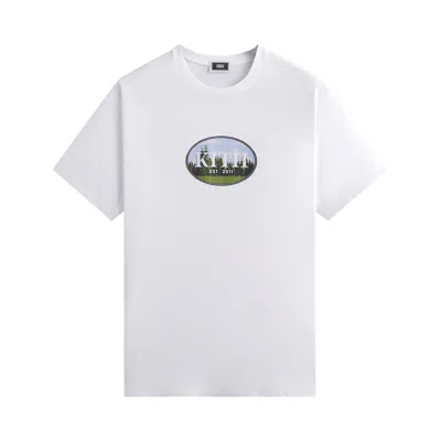 Pre-owned Kith Mountain Scene Tee 'white' | Men's Size Xxl