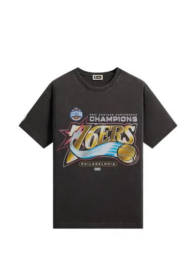 Kith Nba All-star Philadelphia T-shirt In Gray