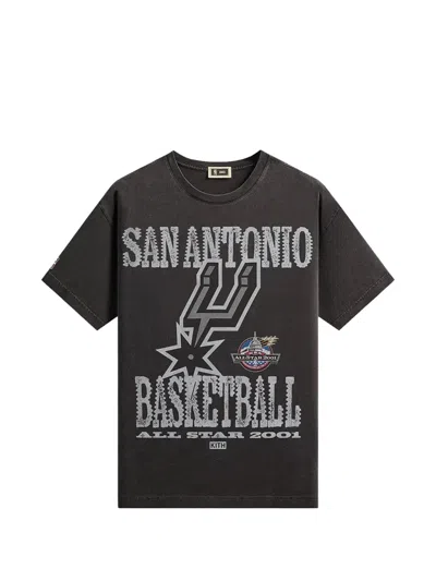 Kith Nba All-star San Antonio Spurs T-shirt In Black