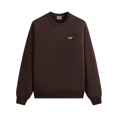 Pre-owned Kith Nelson Crewneck 'kindling' | Brown | Men's Size Xxl