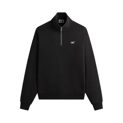 Pre-owned Kith Nelson Quarter Zip 'black' | Men's Size Xl