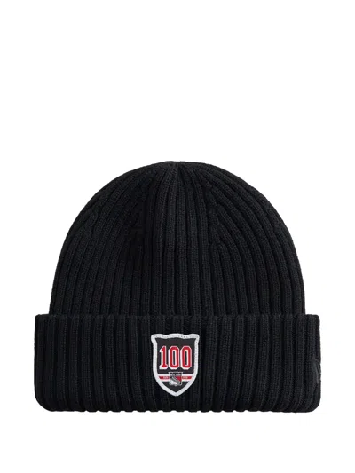 Kith New Era New York Rangers Ribbed Patch Beanie In Neutral