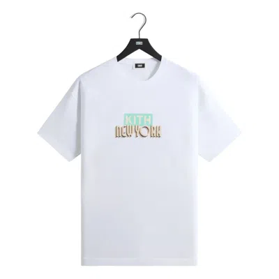 Kith New York City Classic Logo T-shirt 'white'
