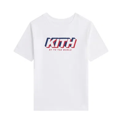 Pre-owned Kith New York Graphic Tee 'white' | Kid's Size M