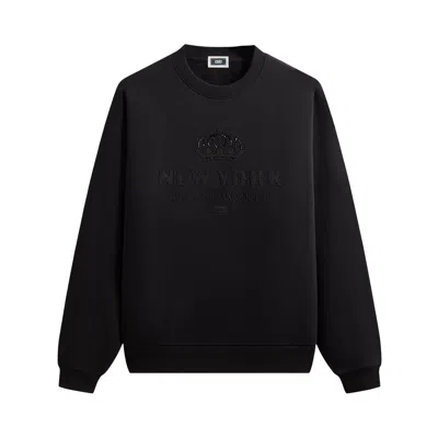 Pre-owned Kith New York To The World Crown Crewneck 'black' | Men's Size M
