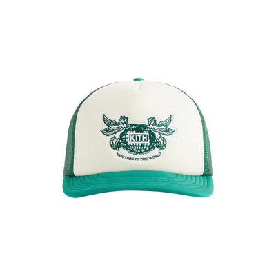 Pre-owned Kith Nolan Trucker Hat 'newt' | Green | Men's Size Onesize