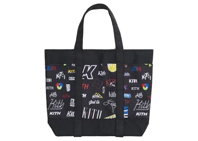 Pre-owned Kith Novelty Logo Bag In Black