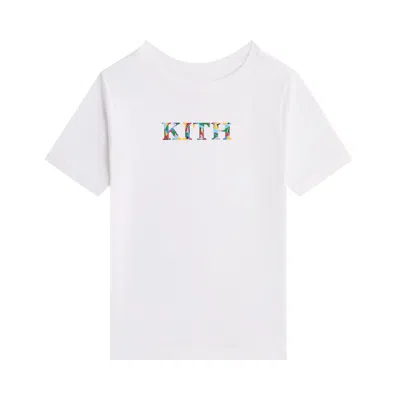 Pre-owned Kith Novelty Logo Tee 'white' | Kid's Size Xl