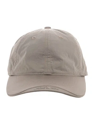 Pre-owned Kith Nylon Baseball Hat In Grey