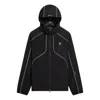 Kith Nylon Bolt Shell Jacket 'black' In Multi