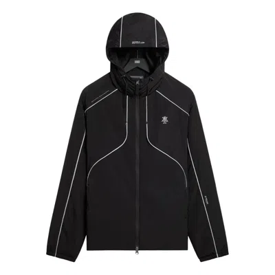 Kith Nylon Bolt Shell Jacket 'black' In Multi