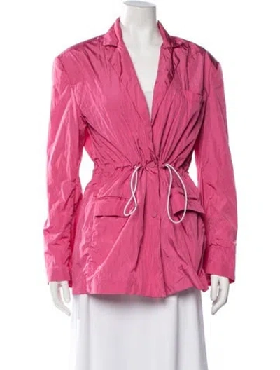 Pre-owned Kith Nylon Jacket In Pink