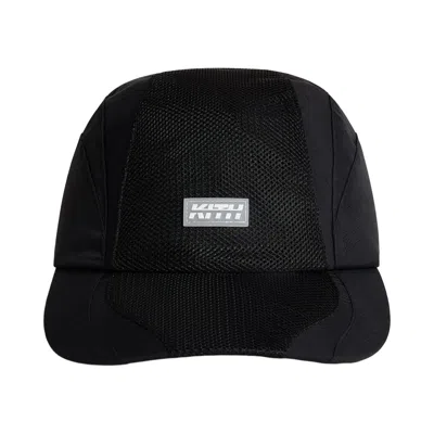 Pre-owned Kith Nylon Mesh Paneled Griffey Camper Hat 'black' | Men's Size Onesize