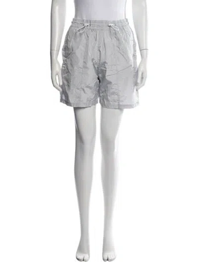 Pre-owned Kith Nylon Mini Shorts In Grey