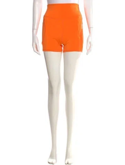 Pre-owned Kith Nylon Mini Shorts In Orange