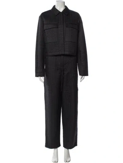 Pre-owned Kith Nylon Pant Set In Black