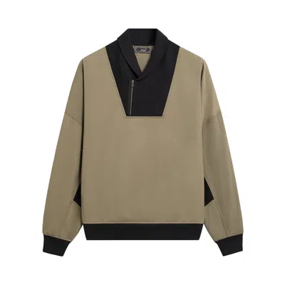 Pre-owned Kith Nylon Vernon Pullover 'icy Olive' | Green | Men's Size Xl