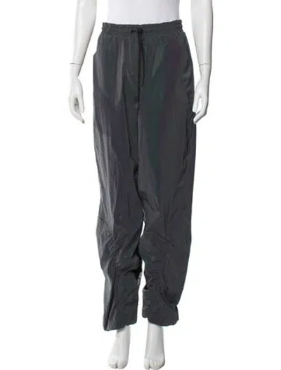 Pre-owned Kith Nylon Wide Leg Pants In Gray