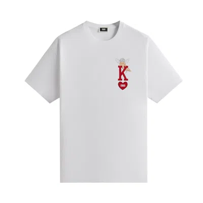 Pre-owned Kith Of Hearts Tee 'white' | Men's Size Xxl