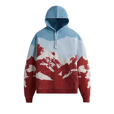 Pre-owned Kith Olympics Snow Mountain Usa Hoodie 'retro' | Multi-color | Men's Size Xs