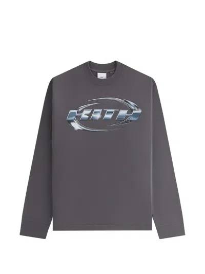 Kith Orbit Sonoma Long-sleeved T-shirt In Gray