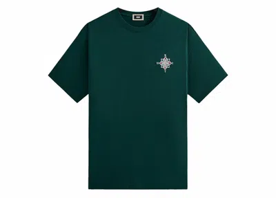 Pre-owned Kith Ornamental Print Tee Shirt In Algae
