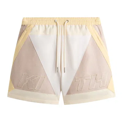 Pre-owned Kith Oxford Turbo Short 'skill' | White | Men's Size Xxl