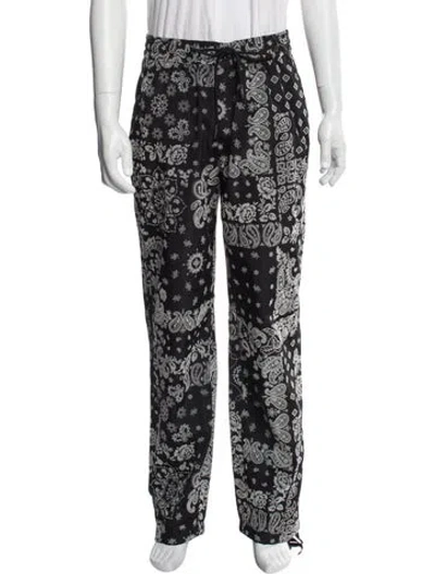 Pre-owned Kith Paisley Print Joggers In Multi