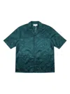 Kith Paisley-print Shirt In Green