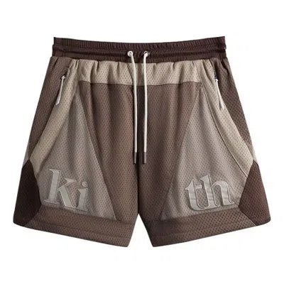 Kith Palette Turbo Short 'mantle' In Brown