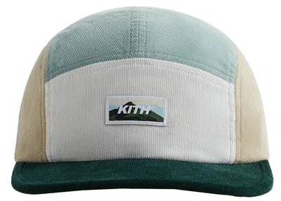 Pre-owned Kith Panelled Corduroy Camper Hat In Reverie