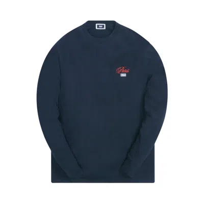 Pre-owned Kith Paris Opening Long-sleeve Tee 'navy' | Blue | Men's Size S