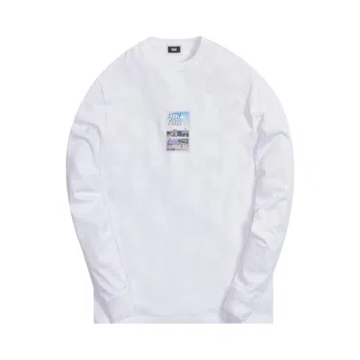Pre-owned Kith Paris Stamp Long-sleeve Tee 'white' | Men's Size Xl
