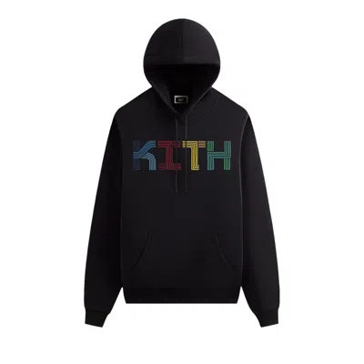 Pre-owned Kith Pathways Williams Iii Hoodie 'black' | Men's Size M