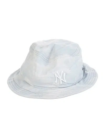 Pre-owned Kith Pattern Bucket Hat In Blue