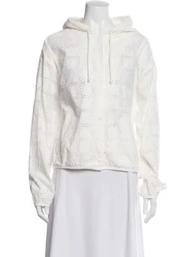 Pre-owned Kith Patterned Jacket In White