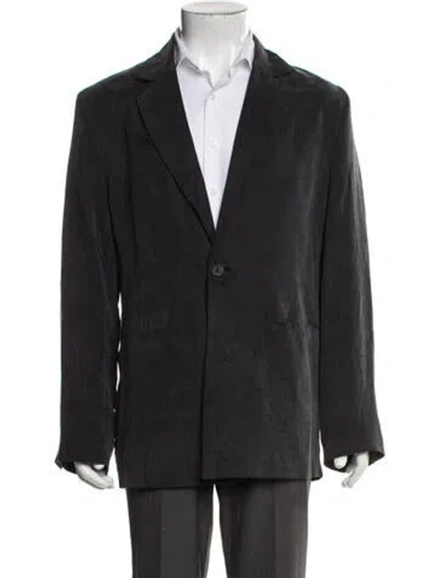 Pre-owned Kith Peacoat In Gray