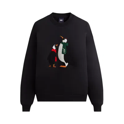 Pre-owned Kith Penguin Nelson Crewneck 'black' | Men's Size Xl