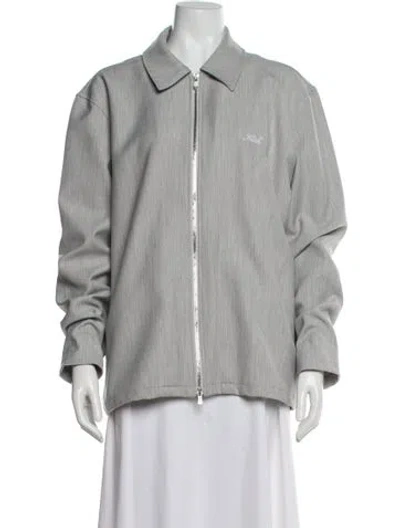 Pre-owned Kith Performance Jacket In Gray