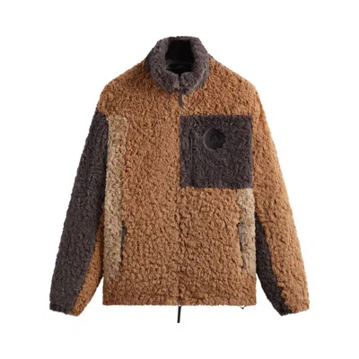 Pre-owned Kith Pinehurst Shaggy Sherpa Full Zip 'strand' | Multi-color | Men's Size S