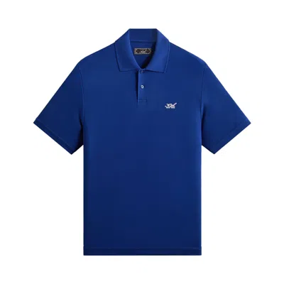 Pre-owned Kith Pique Ainslie Polo 'layer' | Blue | Men's Size L