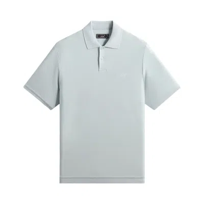 Pre-owned Kith Pique Ainslie Polo 'light Indigo' | Blue | Men's Size Xs