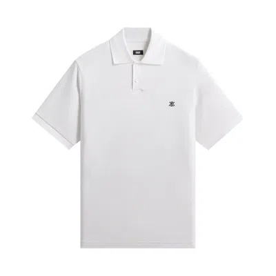 Pre-owned Kith Pique Ainslie Polo 'white' | Men's Size L