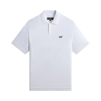 Pre-owned Kith Pique Ainslie Polo 'white' | Men's Size Xl