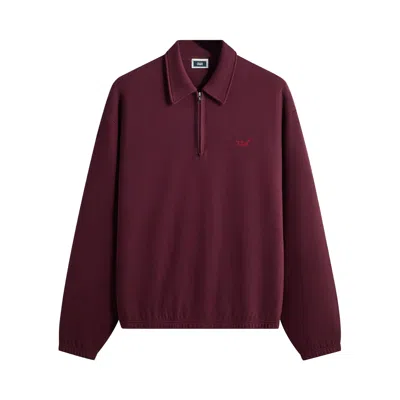 Pre-owned Kith Pique Jace Polo 'essence' | Red | Men's Size S