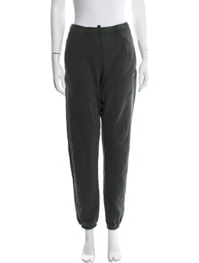 Pre-owned Kith Pleated Accents Sweatpants In Green