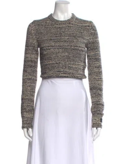 Pre-owned Kith Printed Crew Neck Sweater In Multi